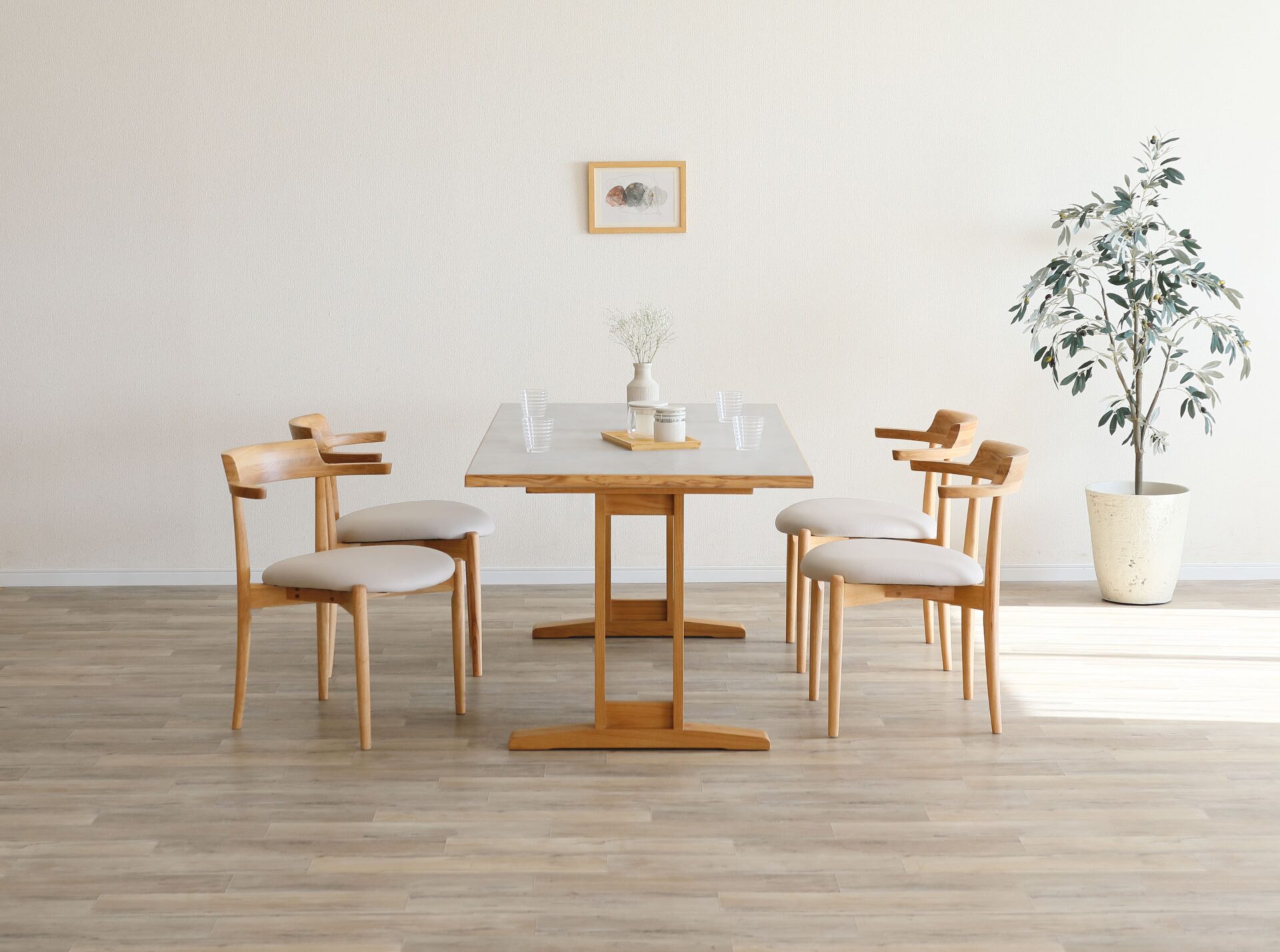 メラミン　ダイニングセット