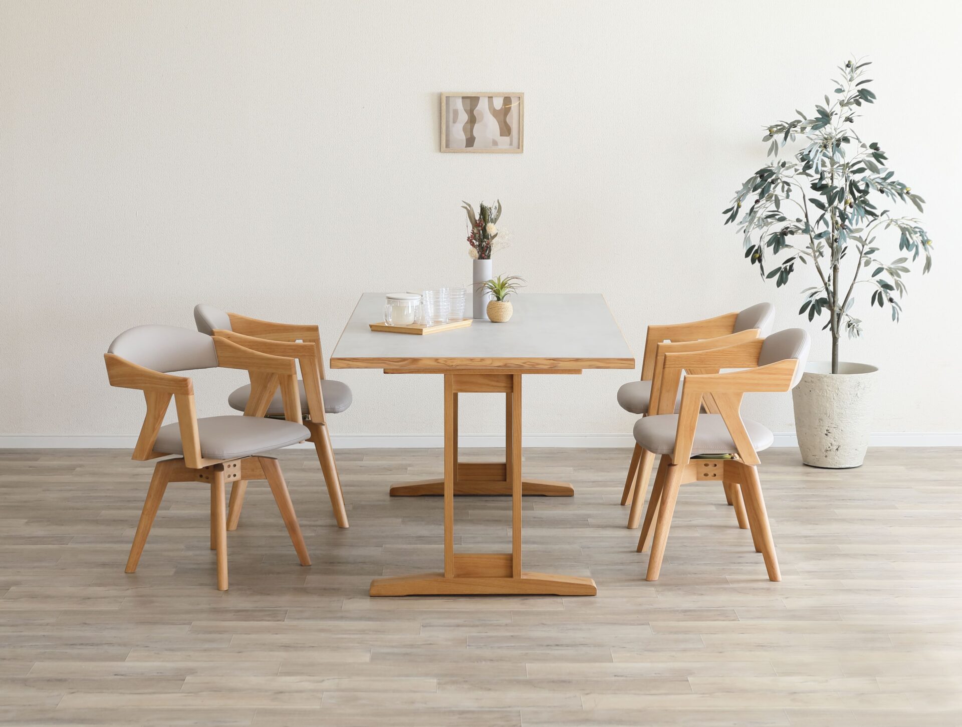 メラミン　ダイニングセット