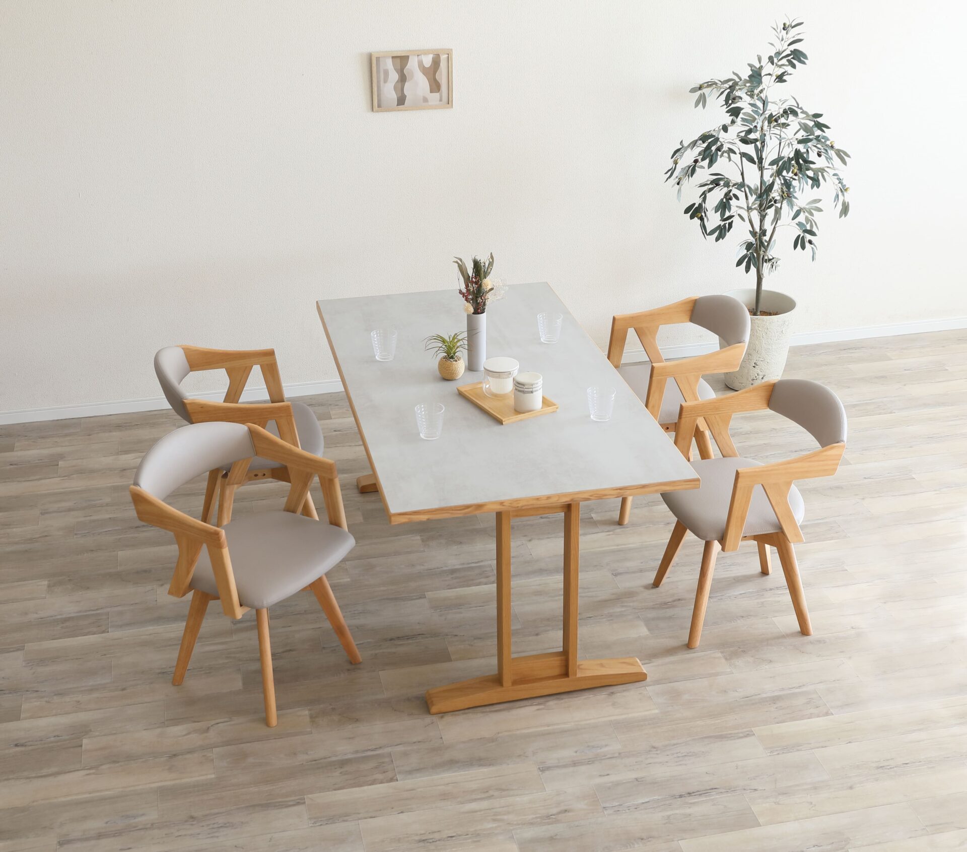 メラミン　ダイニングセット