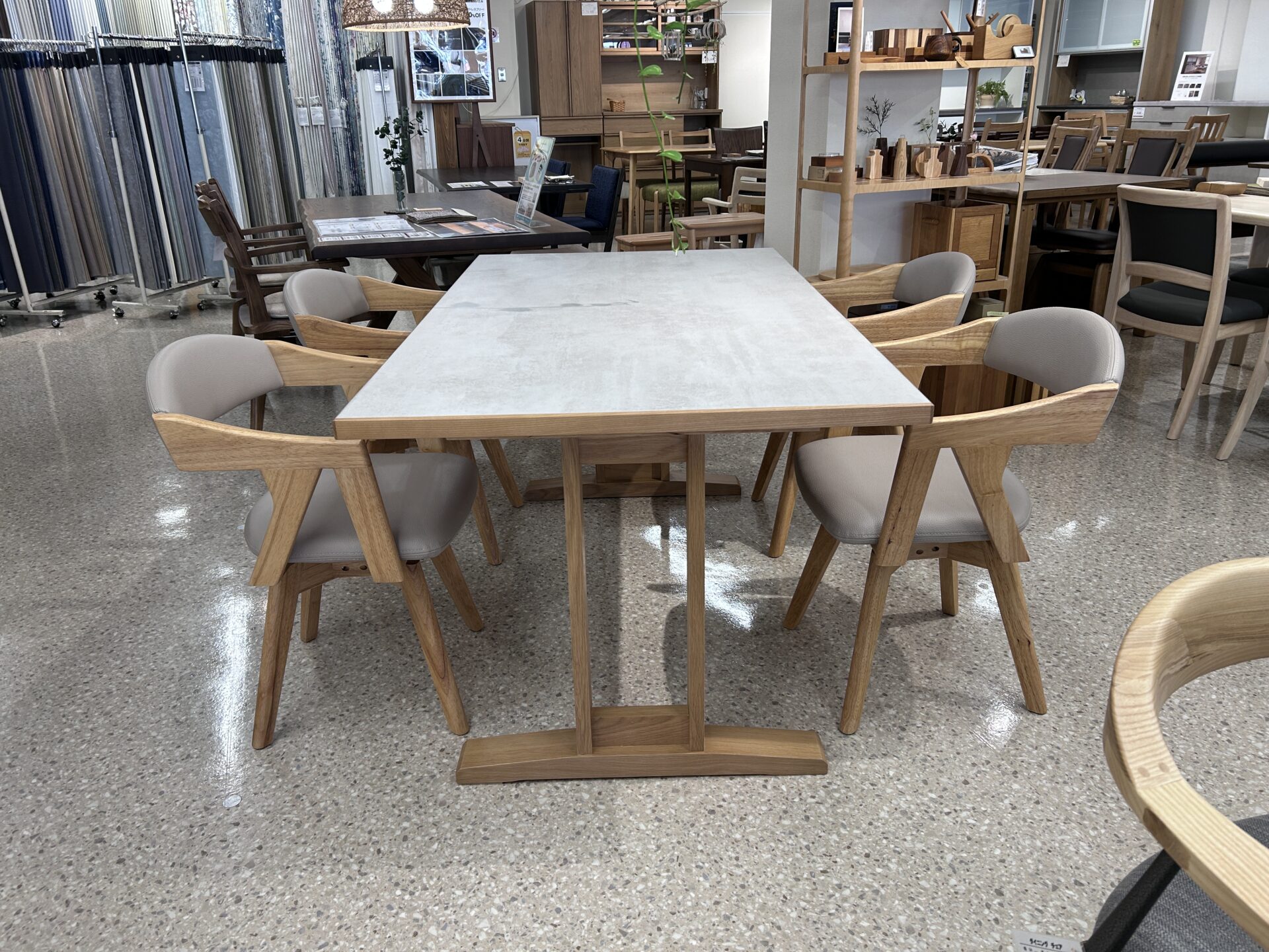 メラミン　ダイニングセット