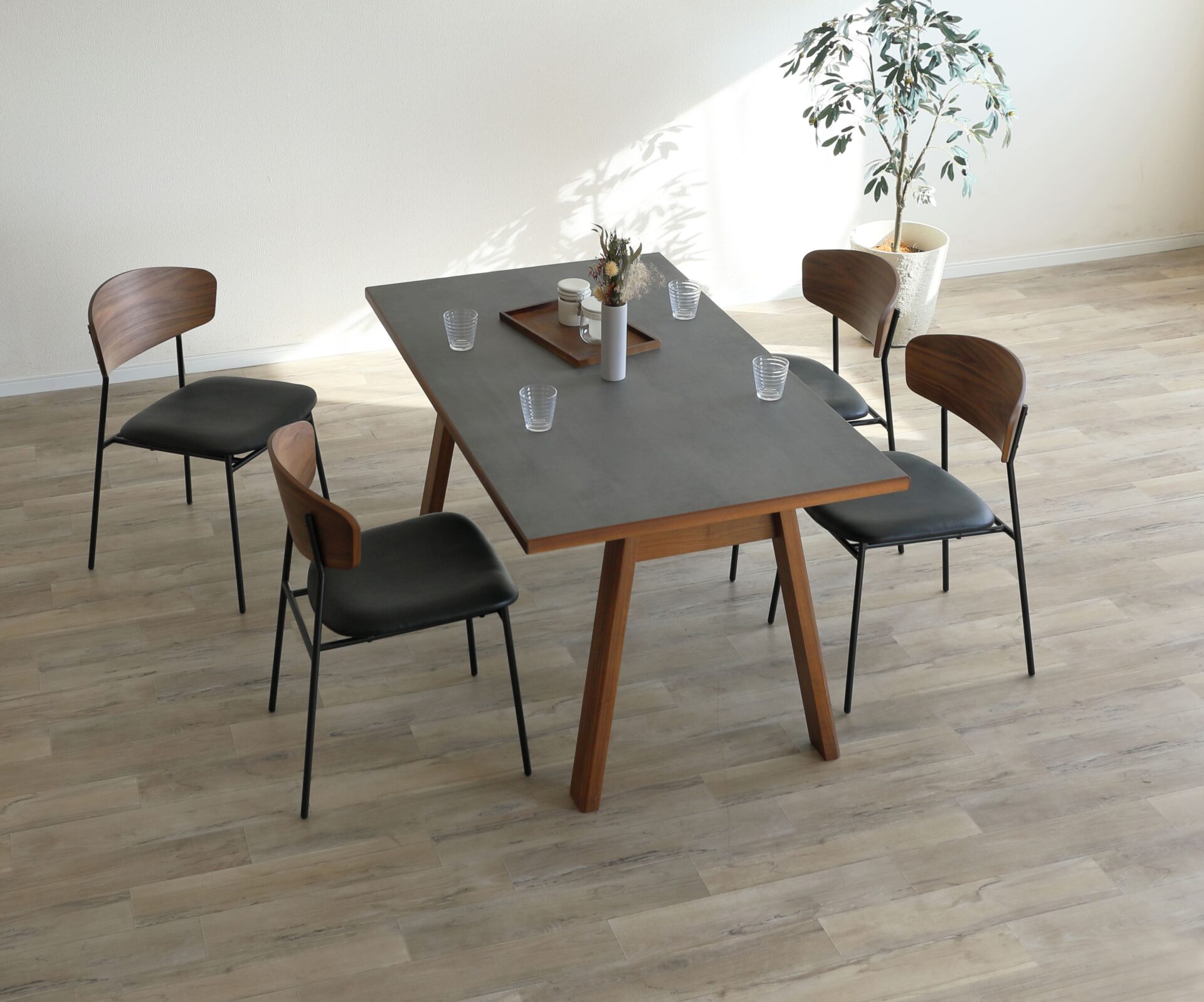 メラミン　ダイニングセット