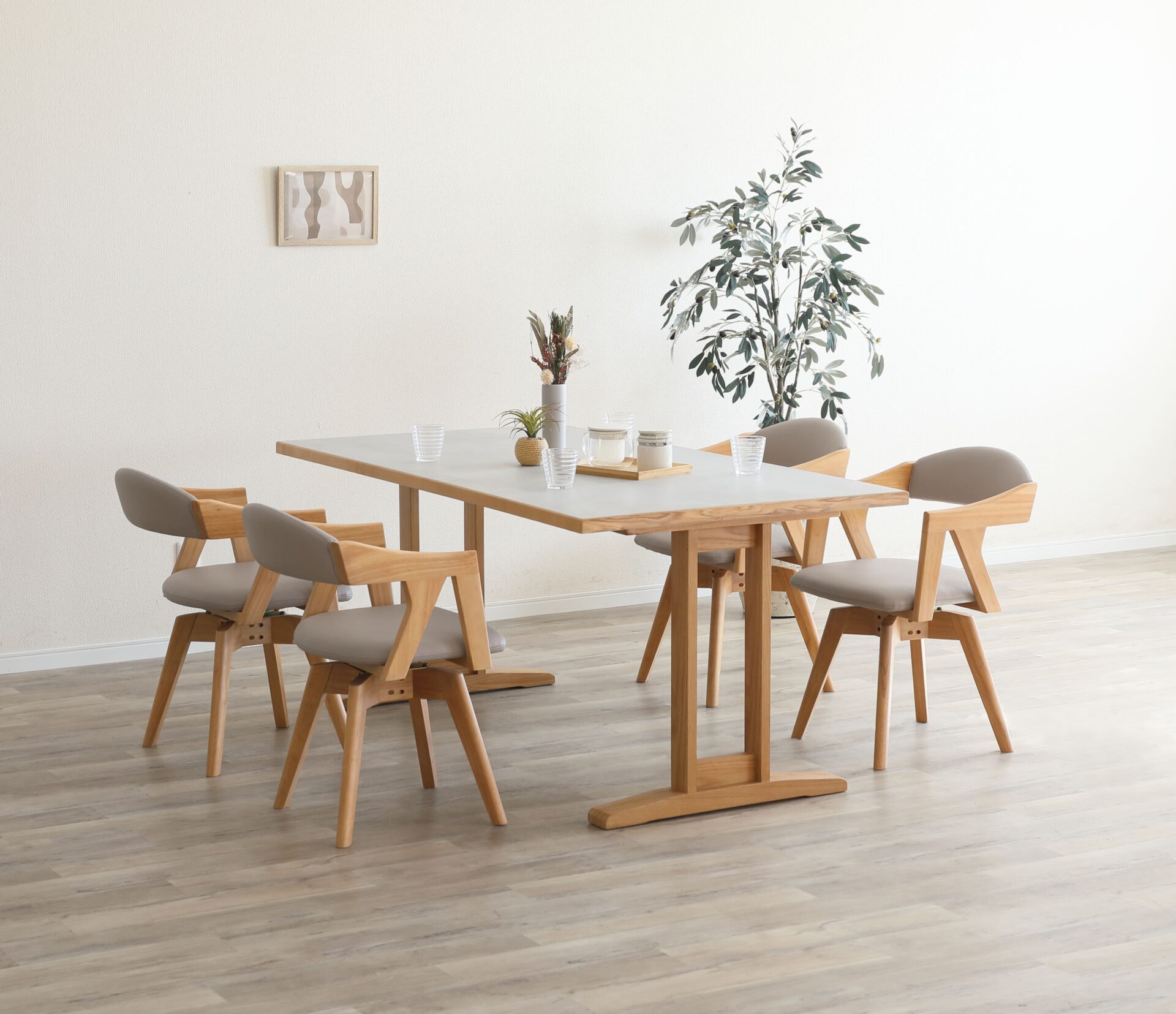 メラミン　ダイニングセット